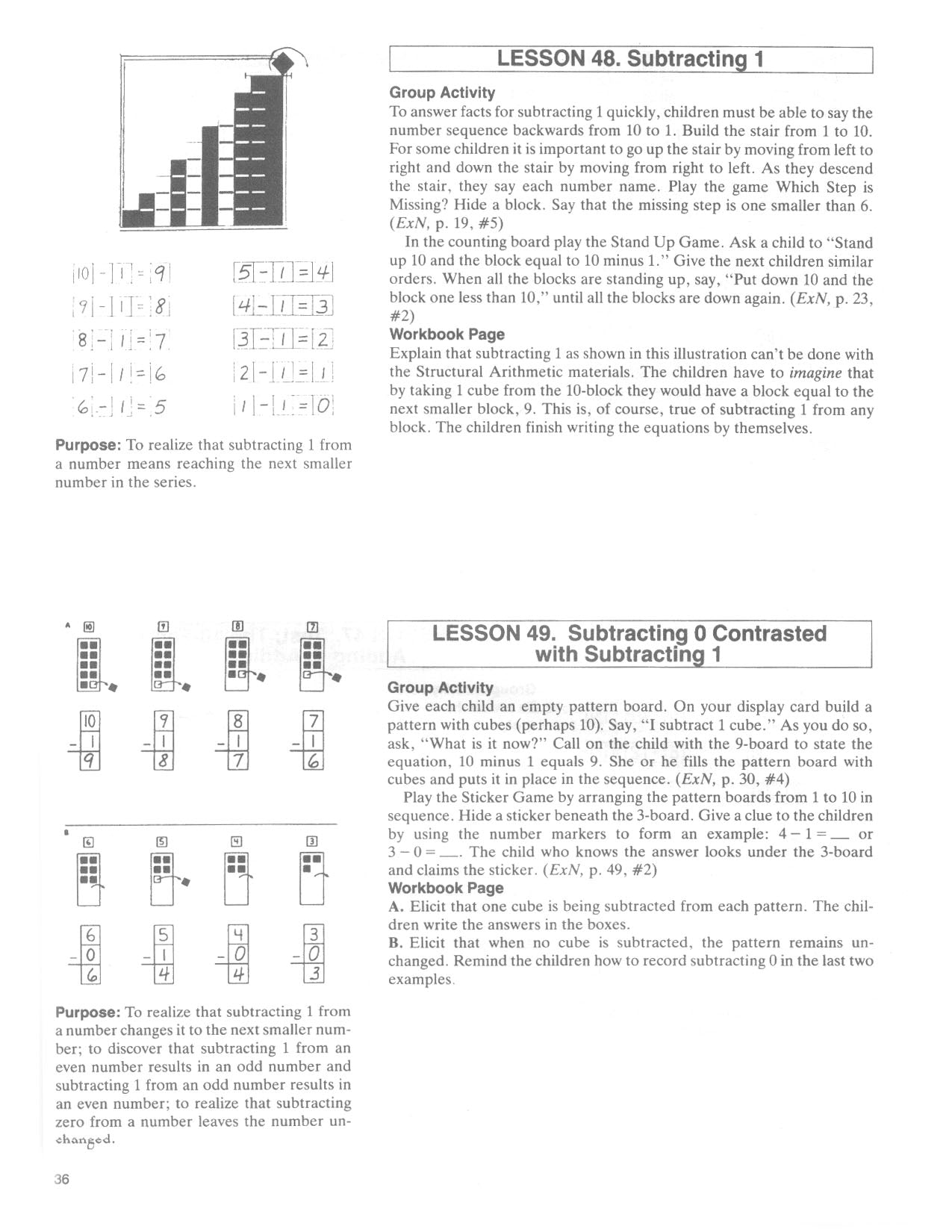 Structural Arithmetic I: Teachers Guide