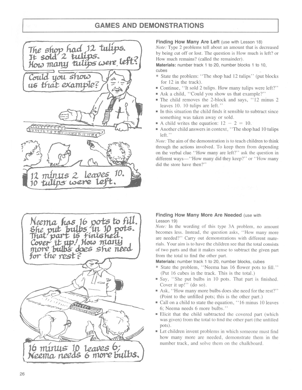 Structural Arithmetic II: Teachers Guide