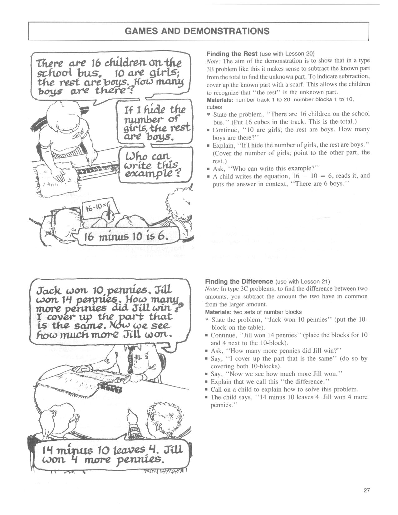 Structural Arithmetic II: Teachers Guide