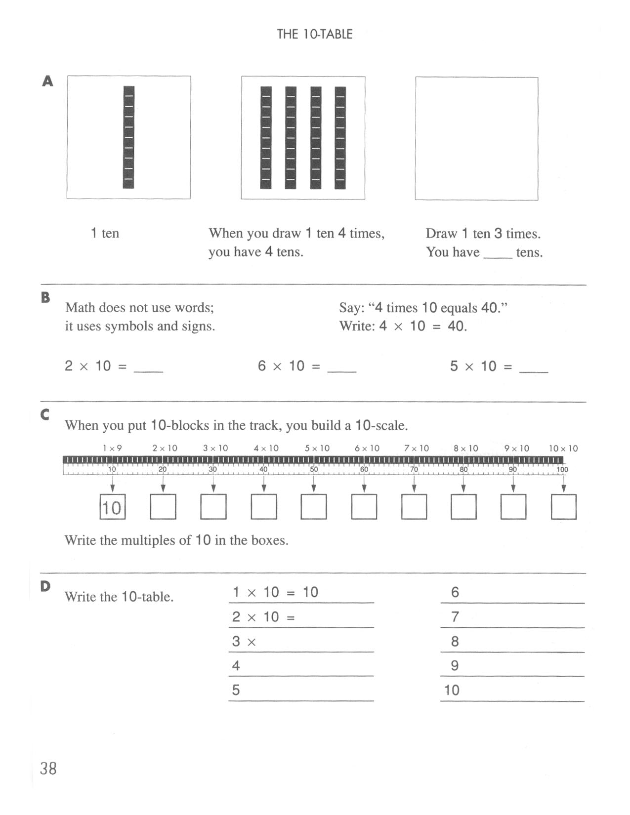 Structural Arithmetic III: Student Workbook