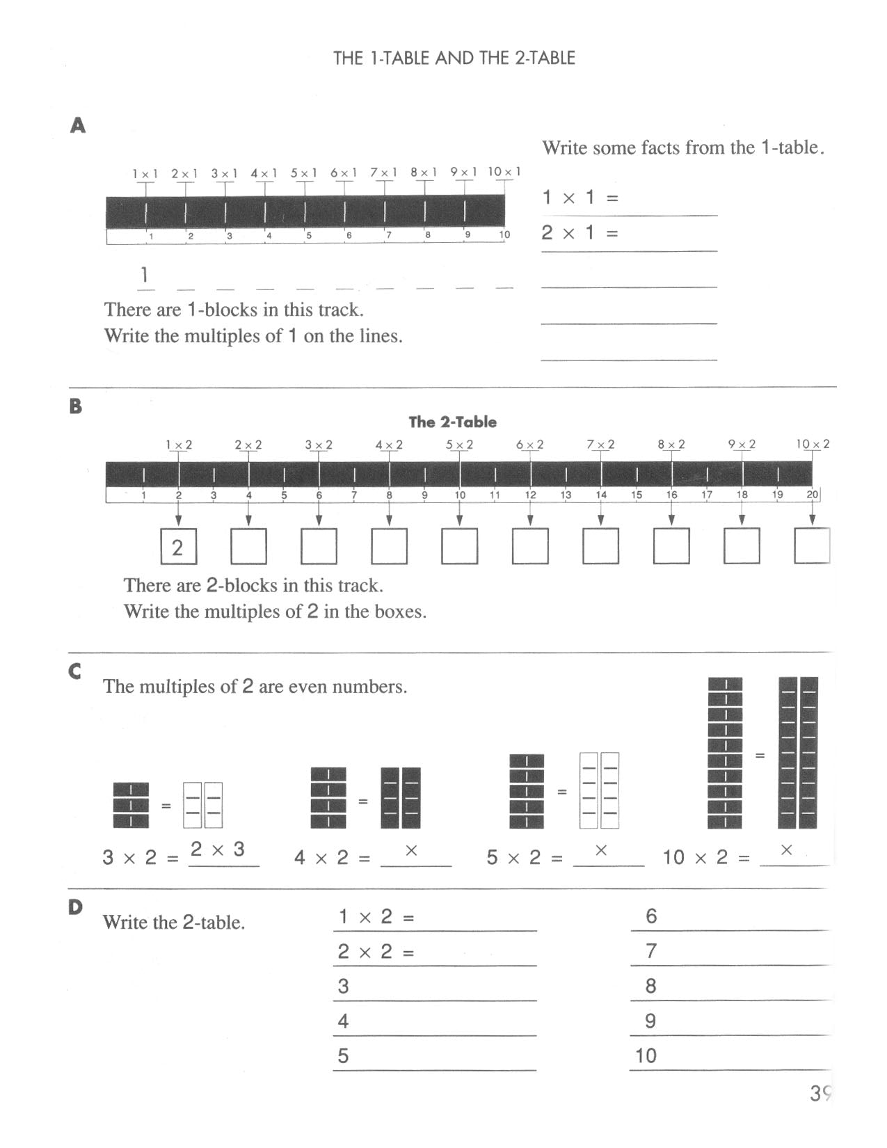 Structural Arithmetic III: Student Workbook