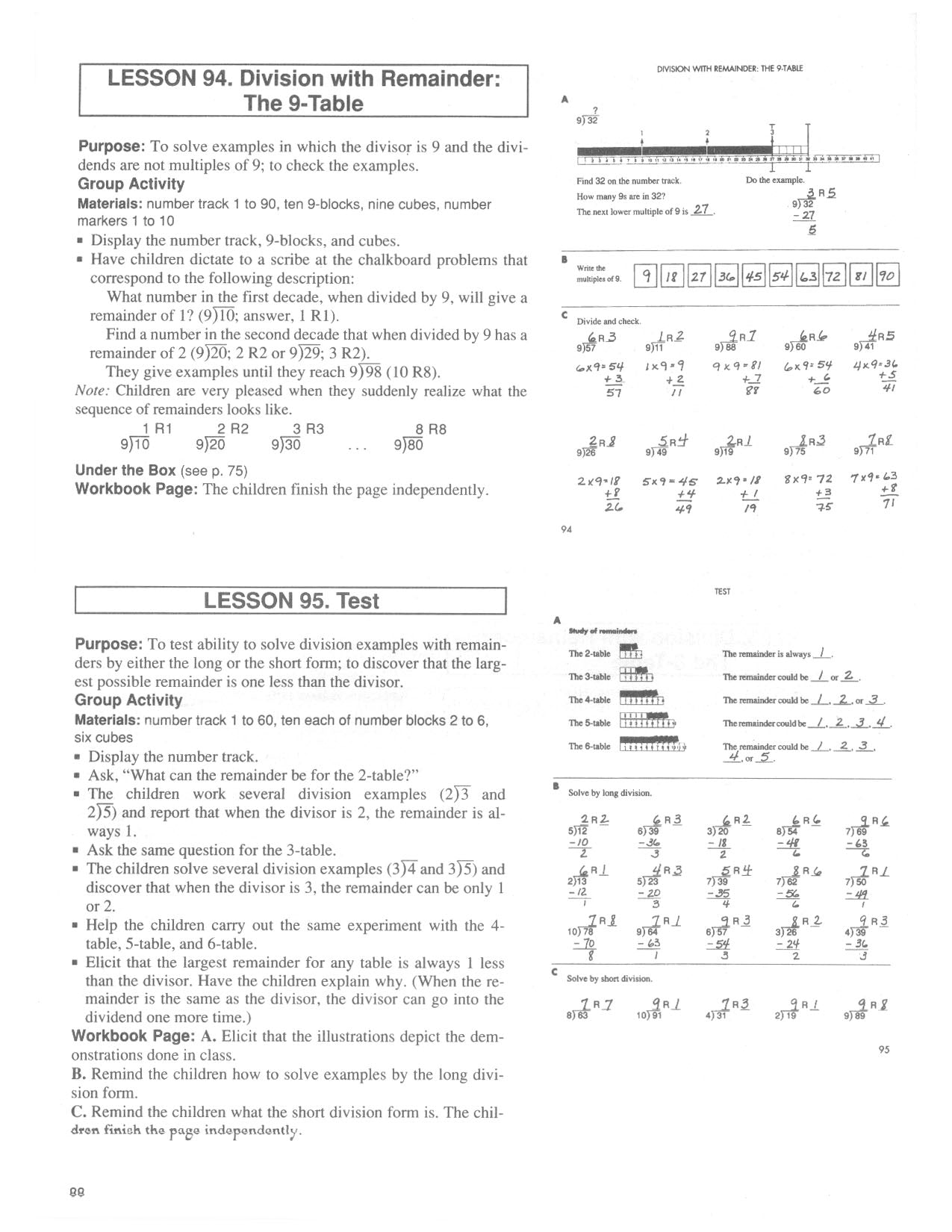 Structural Arithmetic III: Teachers Guide