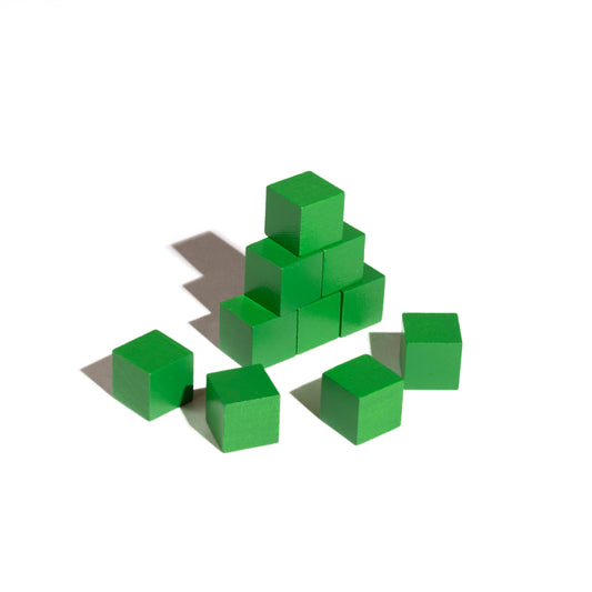 Ten 1-Blocks Green